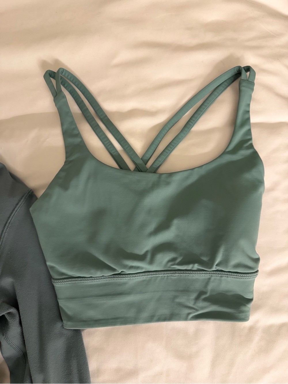 Lululemon Energy Longline Bra - Crater Blue - Size 6